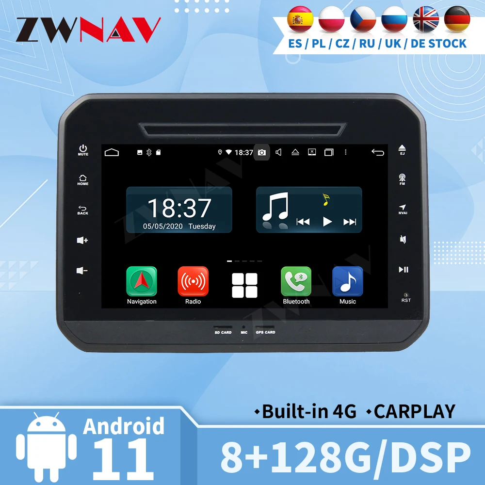 Автомобильное радио для Suzuki Ignis 2017 2018 Carplay Android 2 Din Автомобильный экран Мультимедиа Авто GPS аудио головное устройство стерео беспроводное
Автомобильное радио для Suzuki Ignis 2017 2018 Carplay Android 2 Din Автомобильный экран Мультимедиа Авто GPS аудио головное устройство стерео беспроводное