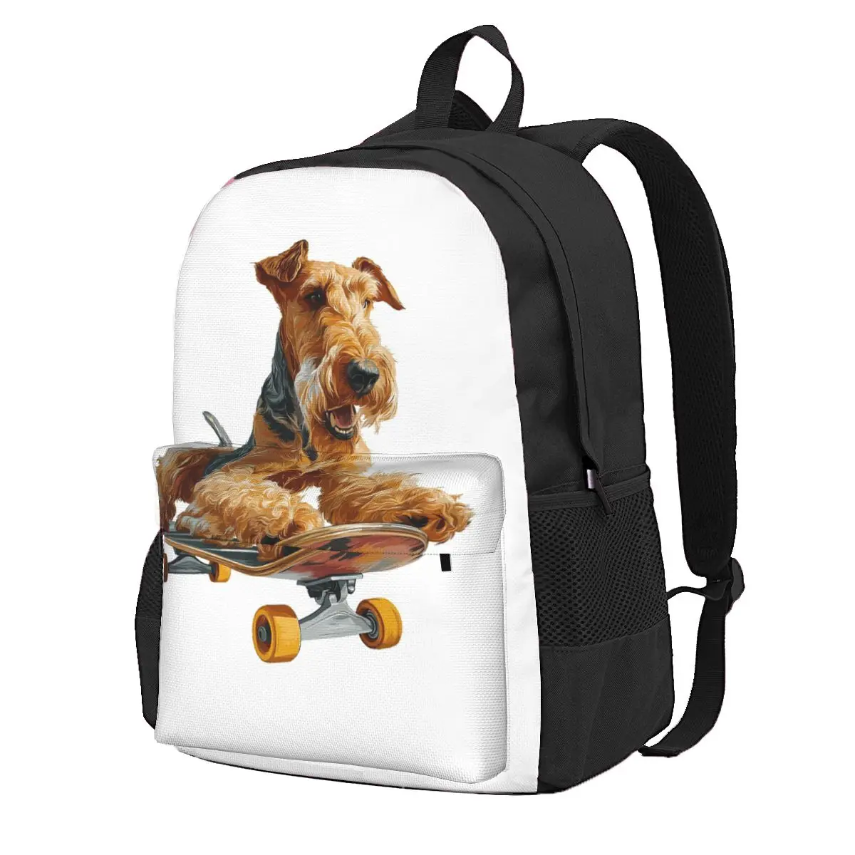 Airedale Terrier Student Backpack School Bag Hiking Travel Daypack for Boys Girls Fashion Bookbag Shoulder Bags
Airedale Terrier Student Backpack School Bag Hiking Travel Daypack for Boys Girls Fashion Bookbag Shoulder Bags
