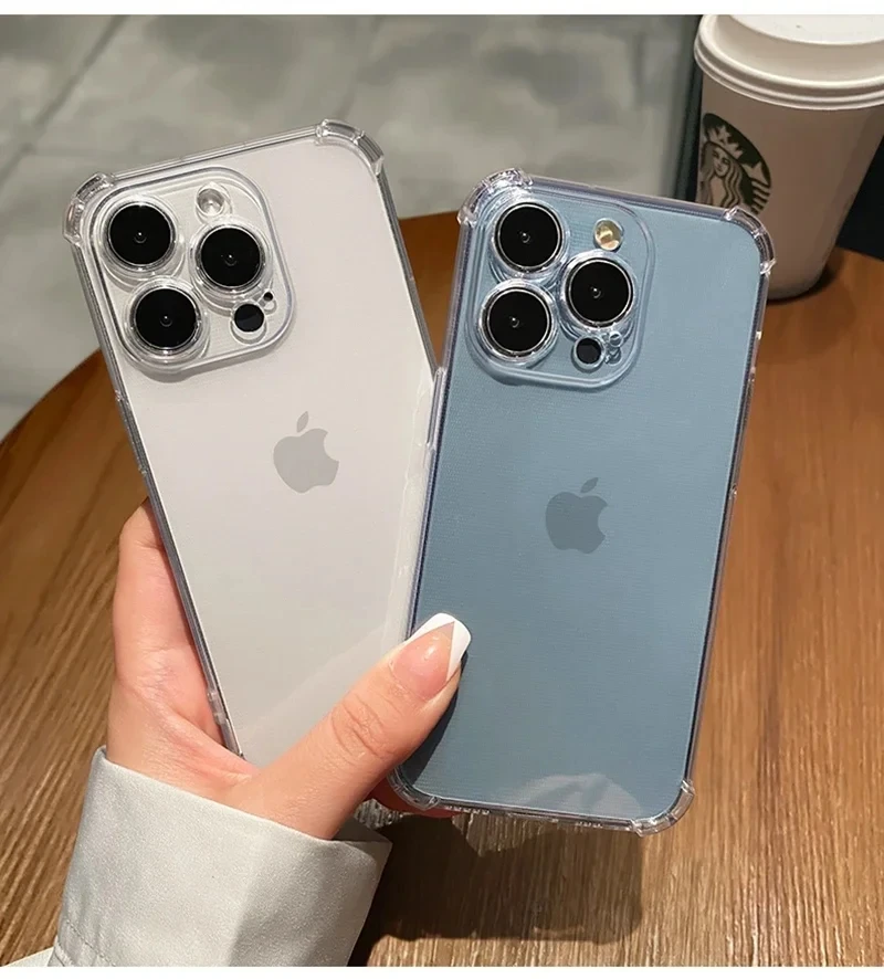 Silicone Shockproof Phone Case for IPhone 16 15 11 13 14 Pro Max 12 8 7 Plus SE Back Case Camera Protection for IPhone XS MAX X
Silicone Shockproof Phone Case for IPhone 16 15 11 13 14 Pro Max 12 8 7 Plus SE Back Case Camera Protection for IPhone XS MAX X