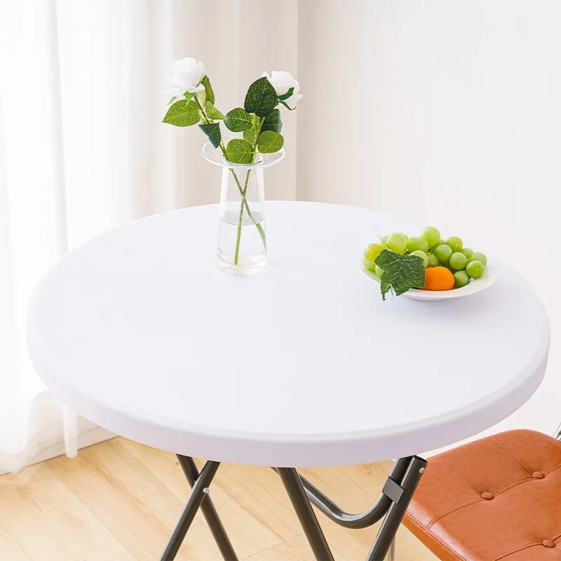 Solid-color Milk Elastic Tablecloth, Round Elastic and Stretchable Desktop Cover
Solid-color Milk Elastic Tablecloth, Round Elastic and Stretchable Desktop Cover