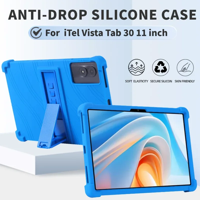 For iTel Vista Tab 30 11 inch Tablet Case Shockproof Cover Stand Cover Soft Silicon Stand Protective Adjustable Shell
For iTel Vista Tab 30 11 inch Tablet Case Shockproof Cover Stand Cover Soft Silicon Stand Protective Adjustable Shell
