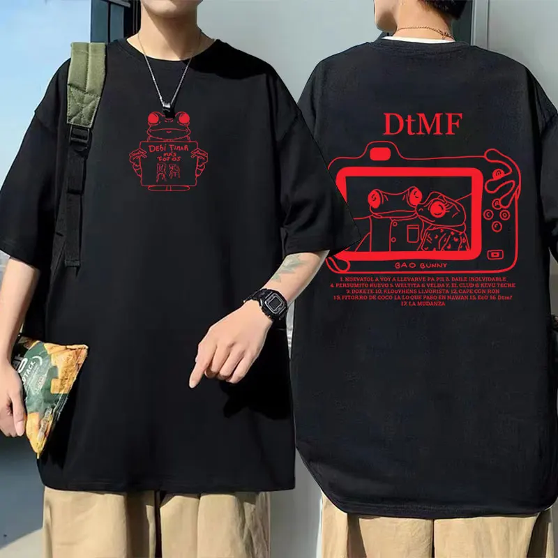 Rapper Bad Bunny Debi Tirar Mas Fotos DTMF World Tour Merch T Shirt Men Women Clothing Fashion Hip Hop Street Oversized T-shirts
Rapper Bad Bunny Debi Tirar Mas Fotos DTMF World Tour Merch T Shirt Men Women Clothing Fashion Hip Hop Street Oversized T-shirts