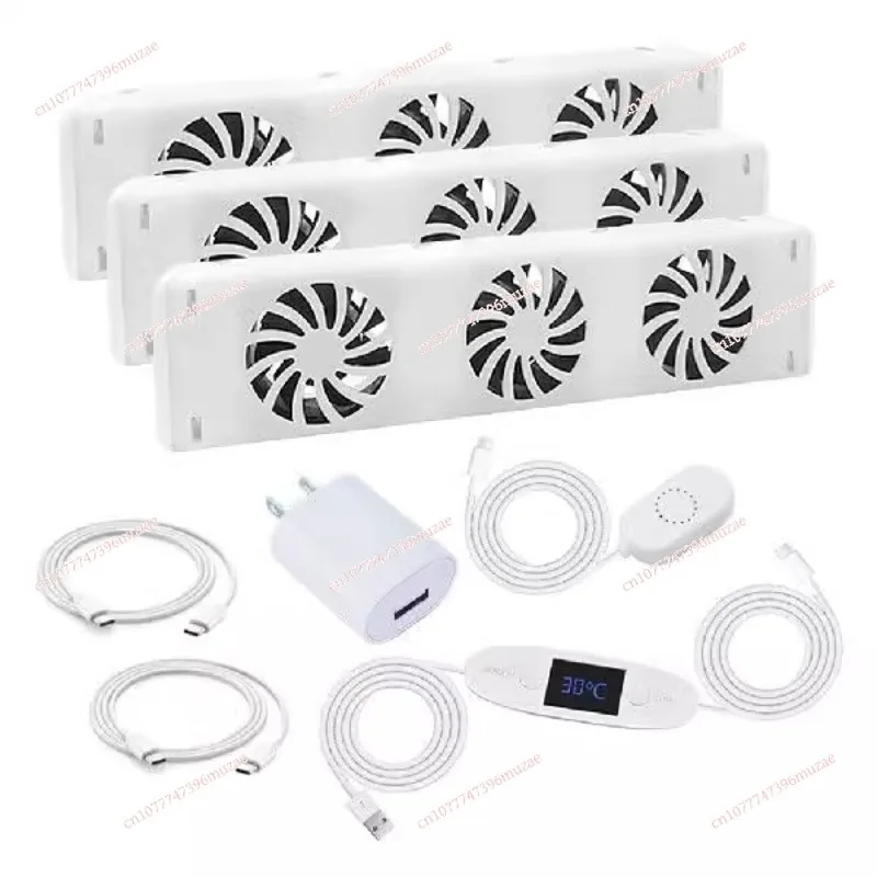 3-Fan Home Radiator Magnetic Smart Cooling Fan Suit Fireplace Fan Radiator Booster Easy Installation Ventilator Fan EU-Plug
3-Fan Home Radiator Magnetic Smart Cooling Fan Suit Fireplace Fan Radiator Booster Easy Installation Ventilator Fan EU-Plug