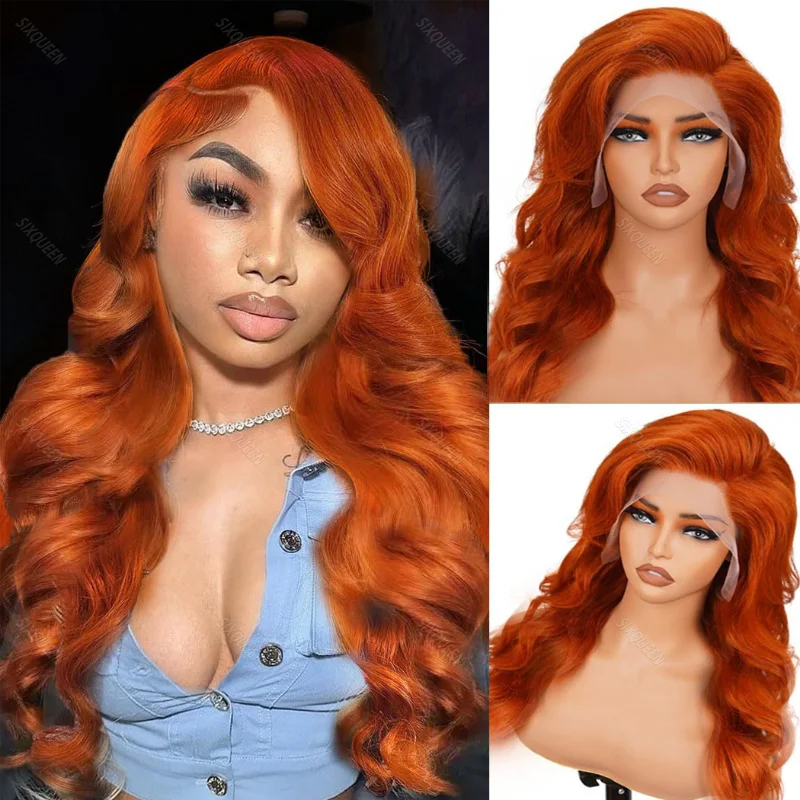 Парики Ginger Body Wave 13x4 13x6 HD с прозрачной кружевной передней частью, 100% натуральные бразильские человеческие волосы, фронтальные парики
Парики Ginger Body Wave 13x4 13x6 HD с прозрачной кружевной передней частью, 100% натуральные бразильские человеческие волосы, фронтальные парики