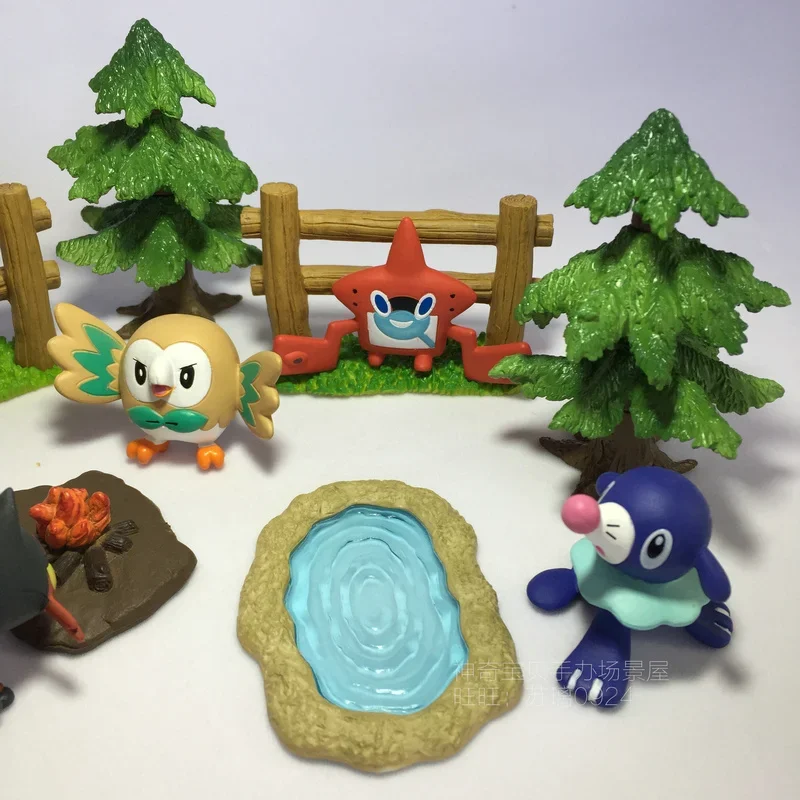 Miniature scene Figure Hand-run Scene Doll Rowlet Popplio Litten Tapu Koko Action Figure Finished Product Toys
Miniature scene Figure Hand-run Scene Doll Rowlet Popplio Litten Tapu Koko Action Figure Finished Product Toys