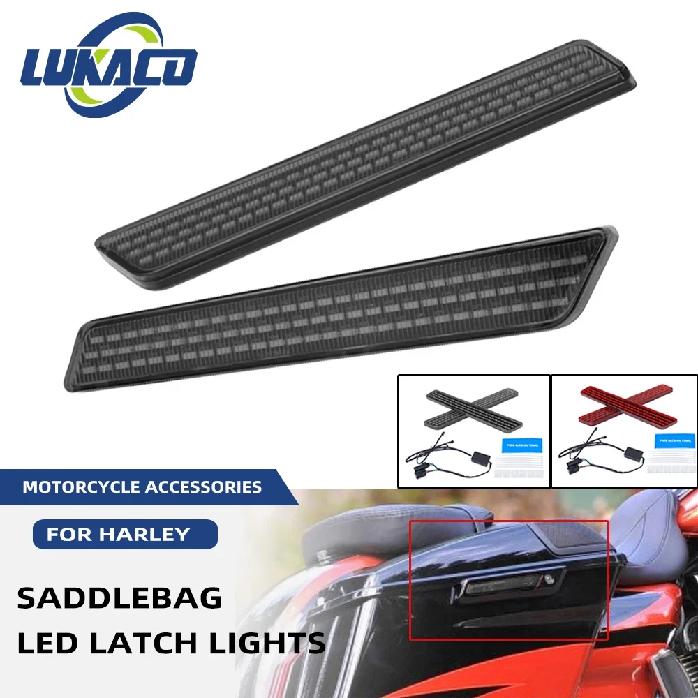 Motor Saddlebag Latch LED Turn Signal Lights Motorcycle Parts For Harley Touring Road King Electra Street Road Glide 2014-2022
Motor Saddlebag Latch LED Turn Signal Lights Motorcycle Parts For Harley Touring Road King Electra Street Road Glide 2014-2022
