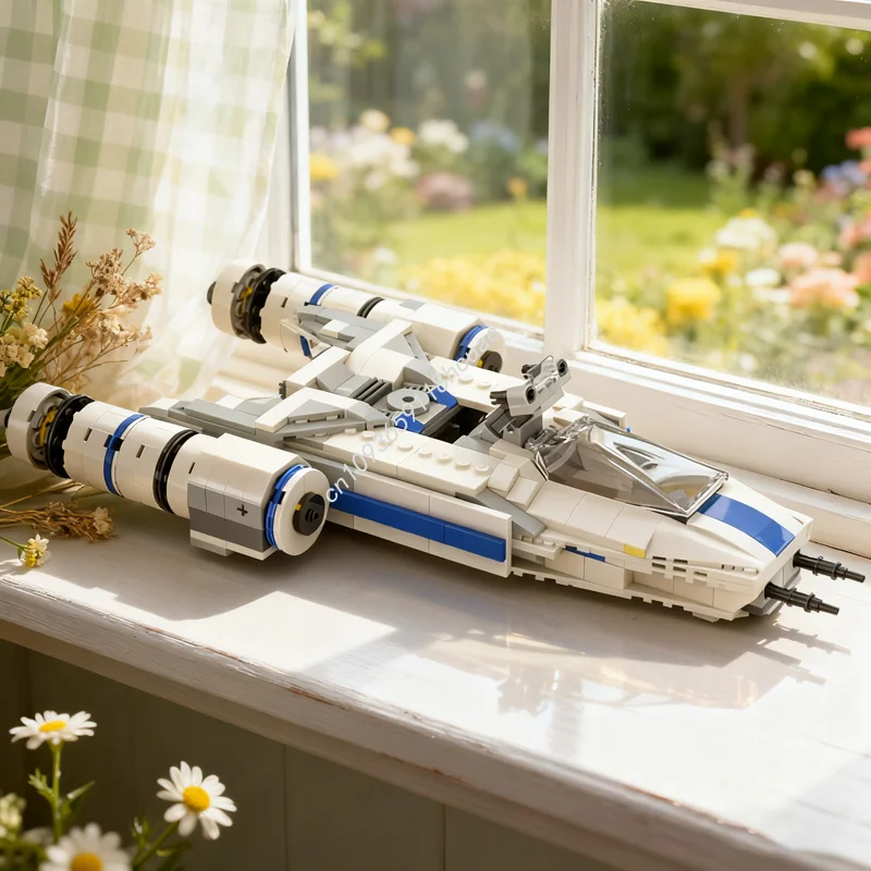 392 шт. MOC Y Wing, альтернативная сборка Rebel U, набор звездных битв, модель, строительные блоки, рождественские подарки, строительная игрушка, кирпич
392 шт. MOC Y Wing, альтернативная сборка Rebel U, набор звездных битв, модель, строительные блоки, рождественские подарки, строительная игрушка, кирпич