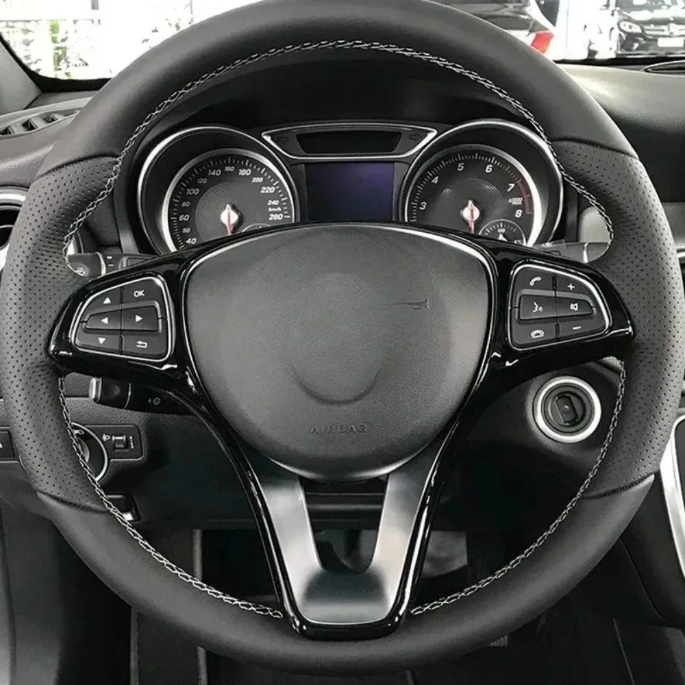 For C E Class GLC CLA GLA GLC260 W213 X253X156 Car Steering Wheel Decoration Frame Cover Trim Stickers Accessories
For C E Class GLC CLA GLA GLC260 W213 X253X156 Car Steering Wheel Decoration Frame Cover Trim Stickers Accessories
