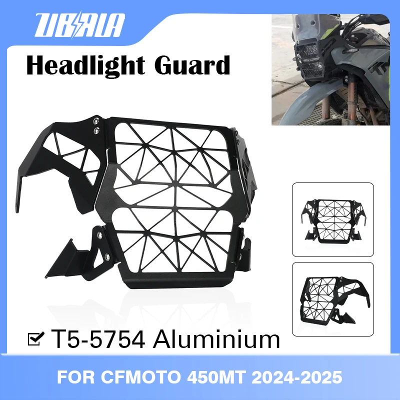 FOR CFMOTO 450MT/450-MT 2024-2025-2026 Motorcycle Headlight Grille Guard Protector Headlamp Front Light Protection Cover 450 MT
FOR CFMOTO 450MT/450-MT 2024-2025-2026 Motorcycle Headlight Grille Guard Protector Headlamp Front Light Protection Cover 450 MT