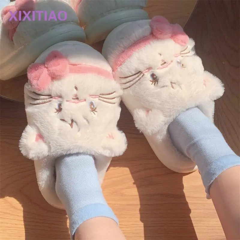 Kawaii Mikko Slippers Cute Cotton Anime Cartoon Women's Casual Winter Student Home Shoes Non-slip Girl's Gifts Toys
Kawaii Mikko Slippers Cute Cotton Anime Cartoon Women's Casual Winter Student Home Shoes Non-slip Girl's Gifts Toys