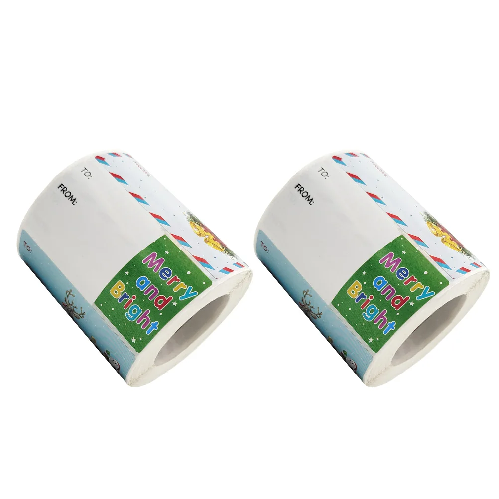 2 Rolls Christmas Craft Sticker Decoration Stickers Gifts Label Sticky Xmas Labels
2 Rolls Christmas Craft Sticker Decoration Stickers Gifts Label Sticky Xmas Labels