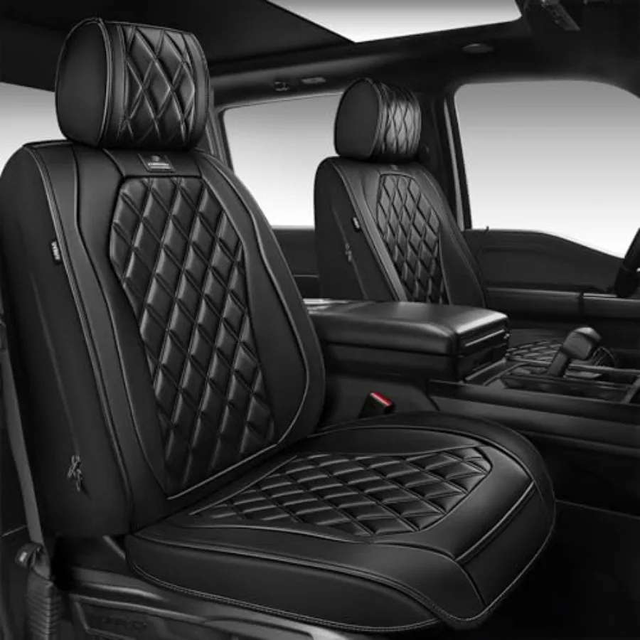 Luxury Nappa Leather Car Seat Covers Front Seats Only, Waterproof Faux Leather Front Seat Covers, Universal Automotive Seat Cus
Luxury Nappa Leather Car Seat Covers Front Seats Only, Waterproof Faux Leather Front Seat Covers, Universal Automotive Seat Cus