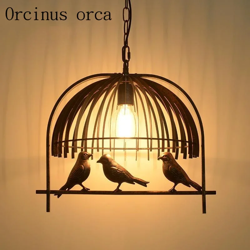 Retro industrial wind, American bird chandelier, restaurant bar, coffee shop, simple personality Iron Chandelier free shipping
Retro industrial wind, American bird chandelier, restaurant bar, coffee shop, simple personality Iron Chandelier free shipping