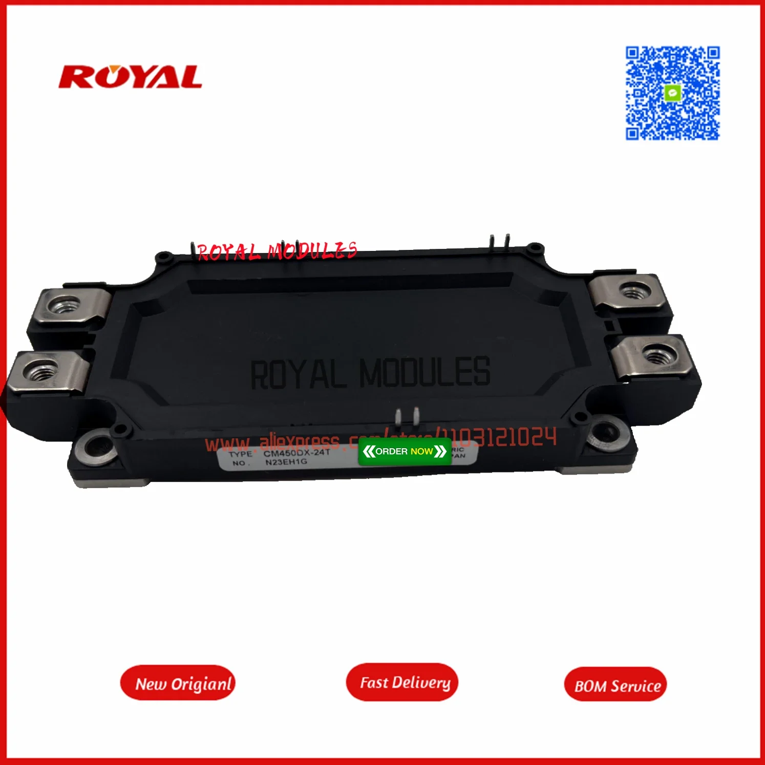 New Original Module CM450DX-24T CM450DX-24T1 CM300DX-24T CM225DX-24T CM600DX-34T CM600DX-24S1
New Original Module CM450DX-24T CM450DX-24T1 CM300DX-24T CM225DX-24T CM600DX-34T CM600DX-24S1