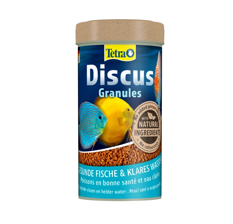 Tetra Discus Granules Premium Complete Fish Food Balanced Nutrition For Discus With Natural Ingredients 300g
Tetra Discus Granules Premium Complete Fish Food Balanced Nutrition For Discus With Natural Ingredients 300g