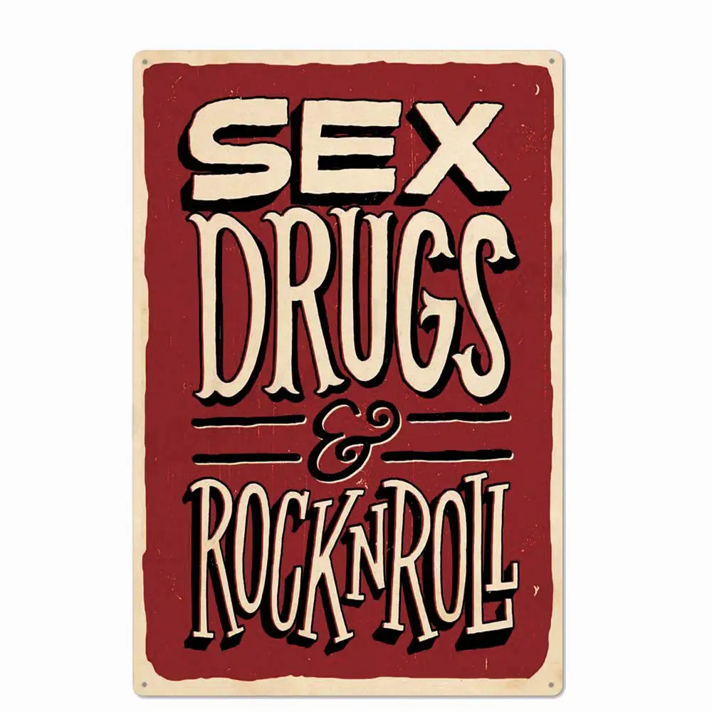 Retro Design Rock Tin Metal Signs Wall Art|Thick Tinplate Print Poster Wall Decoration
Retro Design Rock Tin Metal Signs Wall Art|Thick Tinplate Print Poster Wall Decoration