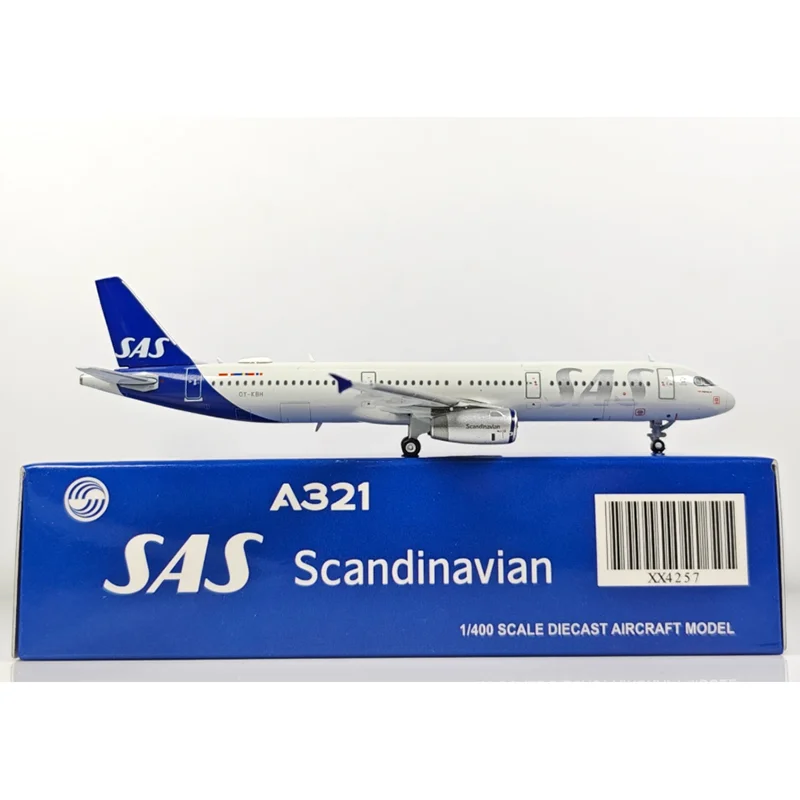 JC Wings 1/400 Scale Scandinavian Airlines A321 OY-KBH Alloy Aircraft Model Collectible Decorative Item
JC Wings 1/400 Scale Scandinavian Airlines A321 OY-KBH Alloy Aircraft Model Collectible Decorative Item