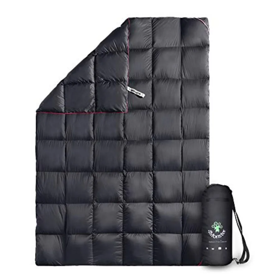 Down Camping Blanket for Backpacking, Travel, Stadium, Beach: 650 Fill Power Ultralight Packable Puffy Blanket, Warm Waterproof
Down Camping Blanket for Backpacking, Travel, Stadium, Beach: 650 Fill Power Ultralight Packable Puffy Blanket, Warm Waterproof