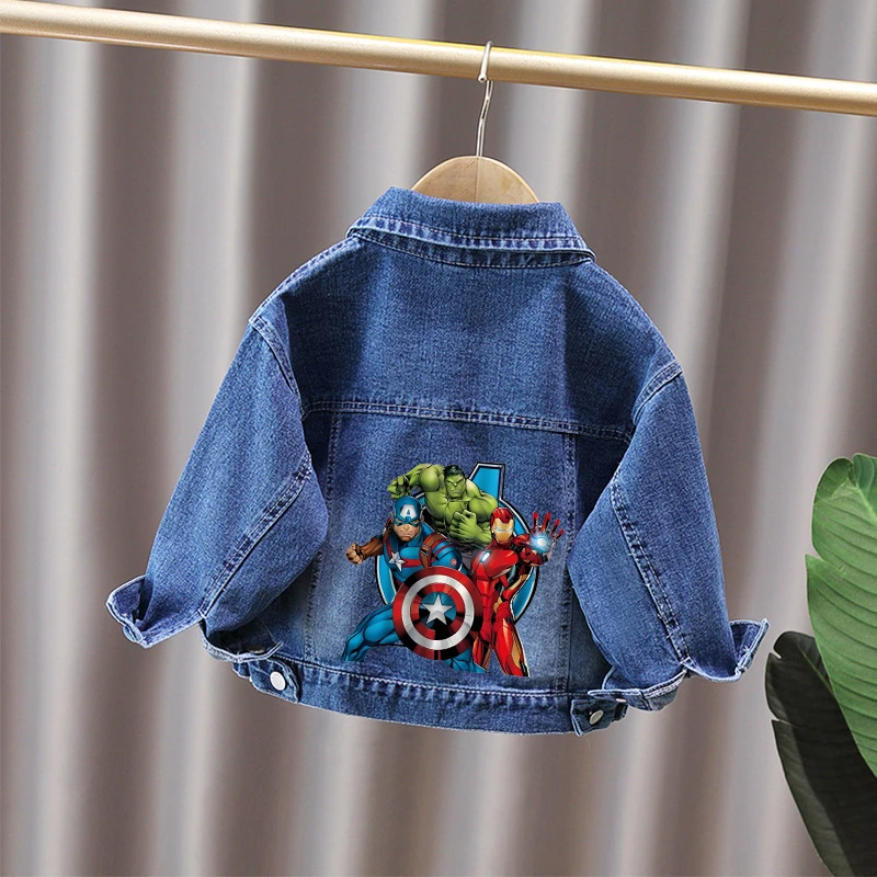 Cartoon Baby Boys Denim Jacket for Spring Autumn 2-11 Years Old
Cartoon Baby Boys Denim Jacket for Spring Autumn 2-11 Years Old
