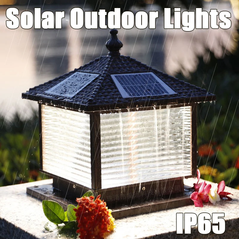 Outdoors Solar Post Lights LED Creative Striped Glass Simple Pillar Lamps New Waterproof IP65 For Homes Villa Courtyard Lighting
Outdoors Solar Post Lights LED Creative Striped Glass Simple Pillar Lamps New Waterproof IP65 For Homes Villa Courtyard Lighting