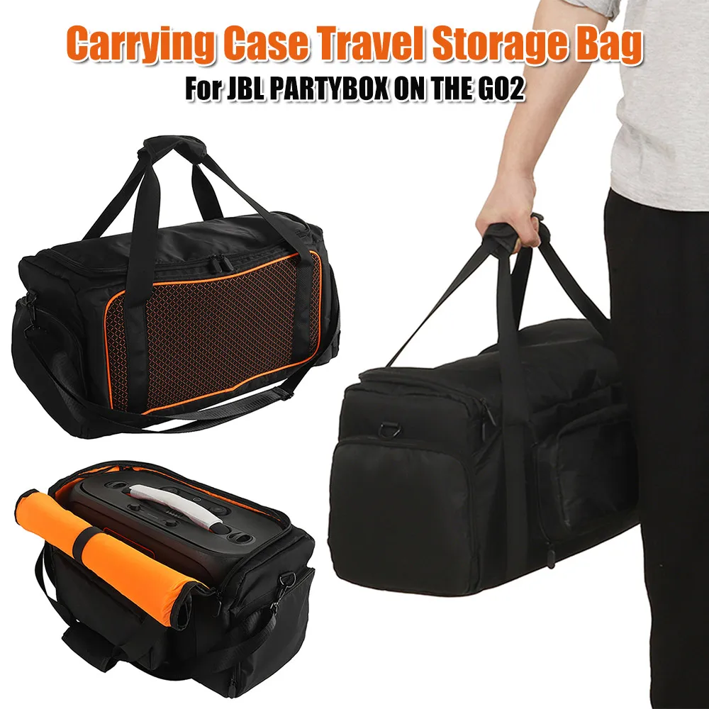 Чехол для переноски, противоударная портативная сумка для переноски колонок с плечевым ремнем для JBL PartyBox On The Go 2 BT Speaker
Чехол для переноски, противоударная портативная сумка для переноски колонок с плечевым ремнем для JBL PartyBox On The Go 2 BT Speaker