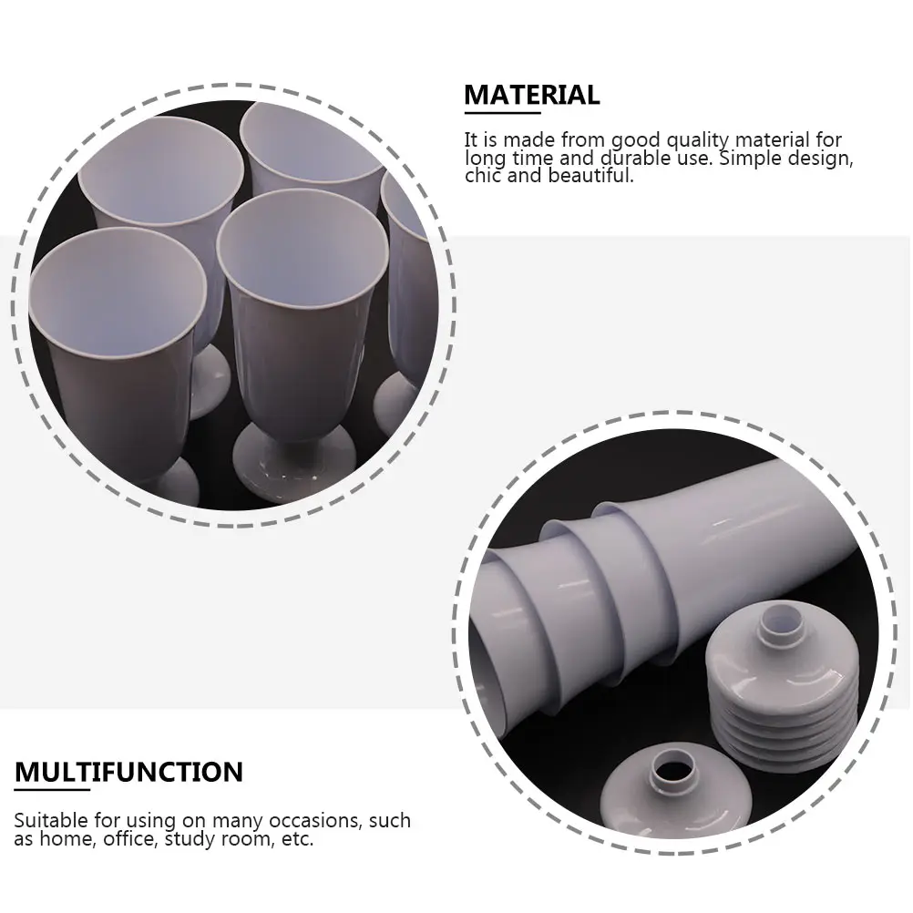 Creative Plastic Smooth Surface Fine Workmanship Home Office Study Room Flower Arrangement Vase Elegant Chic Simple
Creative Plastic Smooth Surface Fine Workmanship Home Office Study Room Flower Arrangement Vase Elegant Chic Simple