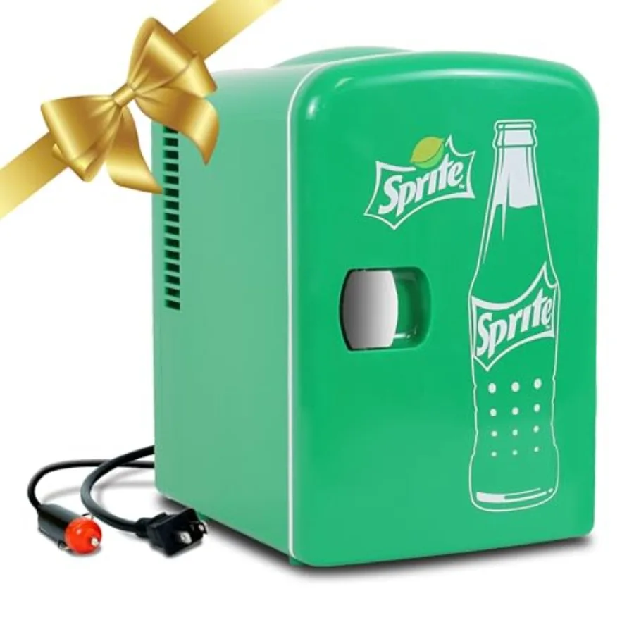 Sprite Mini Fridge 4L Portable Thermoelectric Cooler with Iconic Sprite Logo Dual Power 110V AC/12V DC for Home Office Car Dorm
Sprite Mini Fridge 4L Portable Thermoelectric Cooler with Iconic Sprite Logo Dual Power 110V AC/12V DC for Home Office Car Dorm