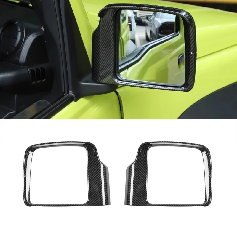 2PCS ABS Carbon Fiber Car Rearview Mirror Rain Eyebrow Cover Trim For Suzuki Jimny JB64 JB74 2018-2021 Exterior Accessories
2PCS ABS Carbon Fiber Car Rearview Mirror Rain Eyebrow Cover Trim For Suzuki Jimny JB64 JB74 2018-2021 Exterior Accessories