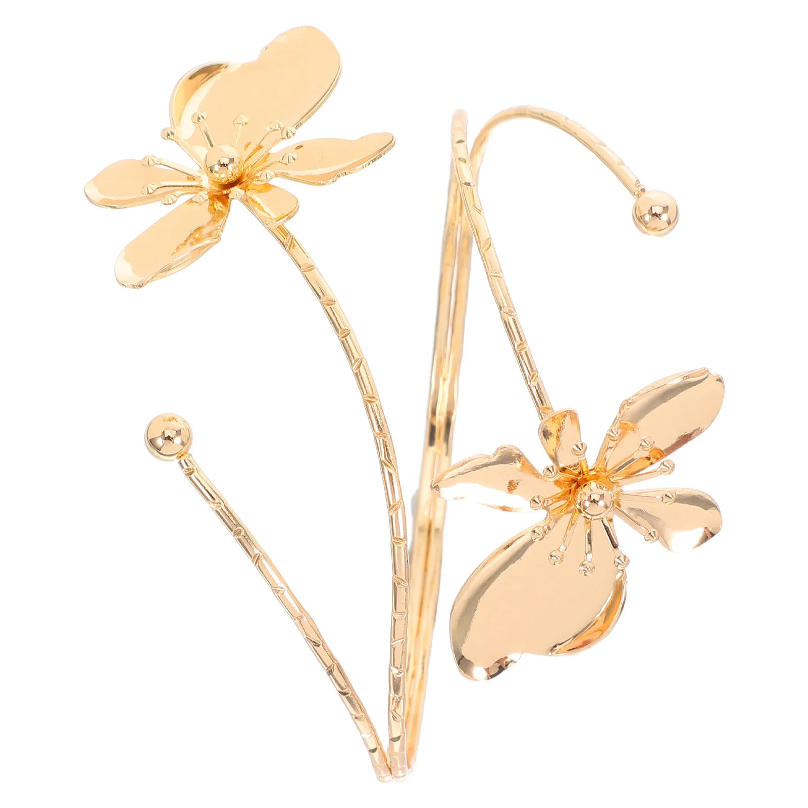 Arm Cuffs Upper Arm Bangle Cuff Bracelet Metal Golden Adjustable Open Bangles Fashion Jewelry Women Accessories
Arm Cuffs Upper Arm Bangle Cuff Bracelet Metal Golden Adjustable Open Bangles Fashion Jewelry Women Accessories