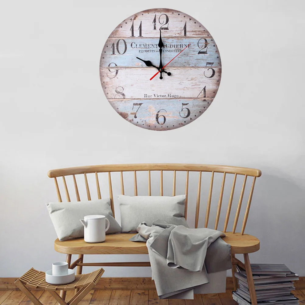 Wooden Round Wall Clock Frameless Silent Operated Bedroom Living Room Office Children Room Decorative Wall Clock 
Wooden Round Wall Clock Frameless Silent Operated Bedroom Living Room Office Children Room Decorative Wall Clock