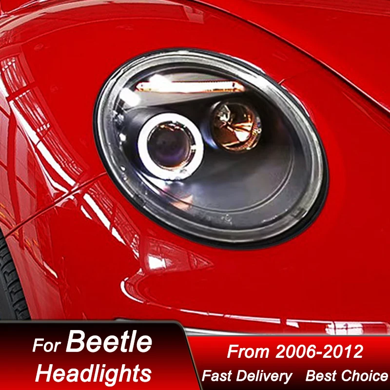Hot Car Headlights For Volkswagen VW Beetle 98-05 emark new style full LED Auto Headlamp Assembly Projector Lens Accessories Kit
Hot Car Headlights For Volkswagen VW Beetle 98-05 emark new style full LED Auto Headlamp Assembly Projector Lens Accessories Kit