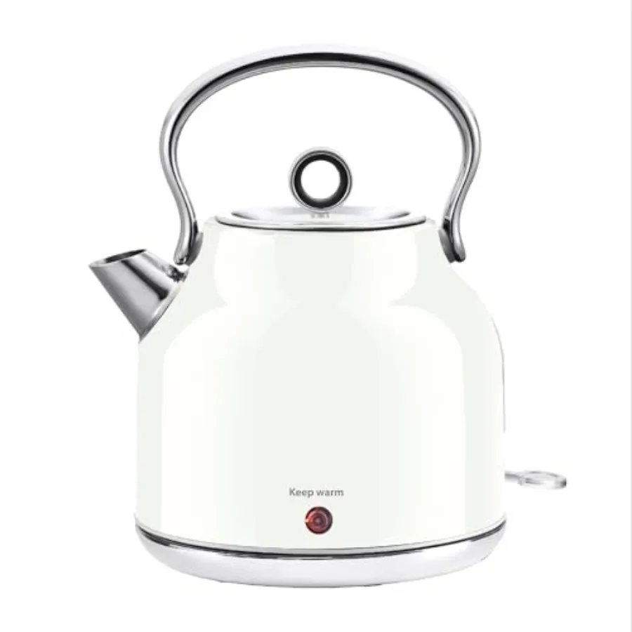 Electric Kettle 1.7L Stainless Steel Kettle with Keep Warm Function, 1500W Fast Boil Kettle with LED Indicator, Auto Shut-off a
Electric Kettle 1.7L Stainless Steel Kettle with Keep Warm Function, 1500W Fast Boil Kettle with LED Indicator, Auto Shut-off a