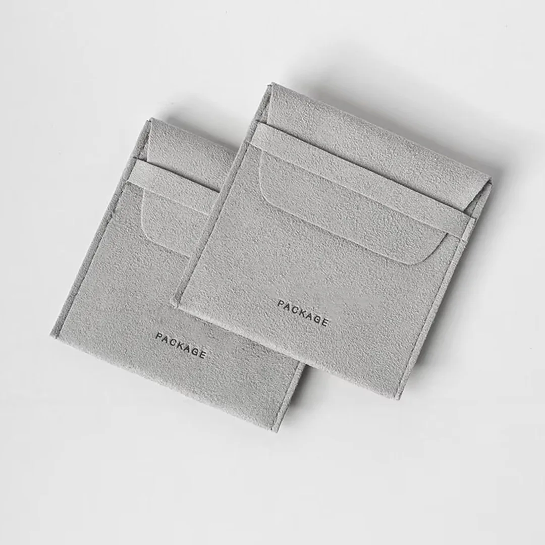 100Pcs Personalized Logo Microfiber Thickened Jewelry Bag Folded Fashion Small Envelope Flap with Wedding Favors Gift Pouch
100Pcs Personalized Logo Microfiber Thickened Jewelry Bag Folded Fashion Small Envelope Flap with Wedding Favors Gift Pouch