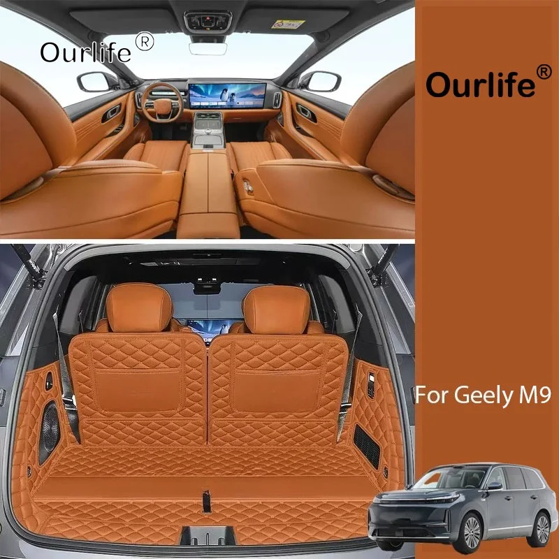 For Geely M9 2026 2027 Car Boot Mat Rear Trunk Liner Cargo Leather Floor Carpet Tray Protector Accessories
For Geely M9 2026 2027 Car Boot Mat Rear Trunk Liner Cargo Leather Floor Carpet Tray Protector Accessories