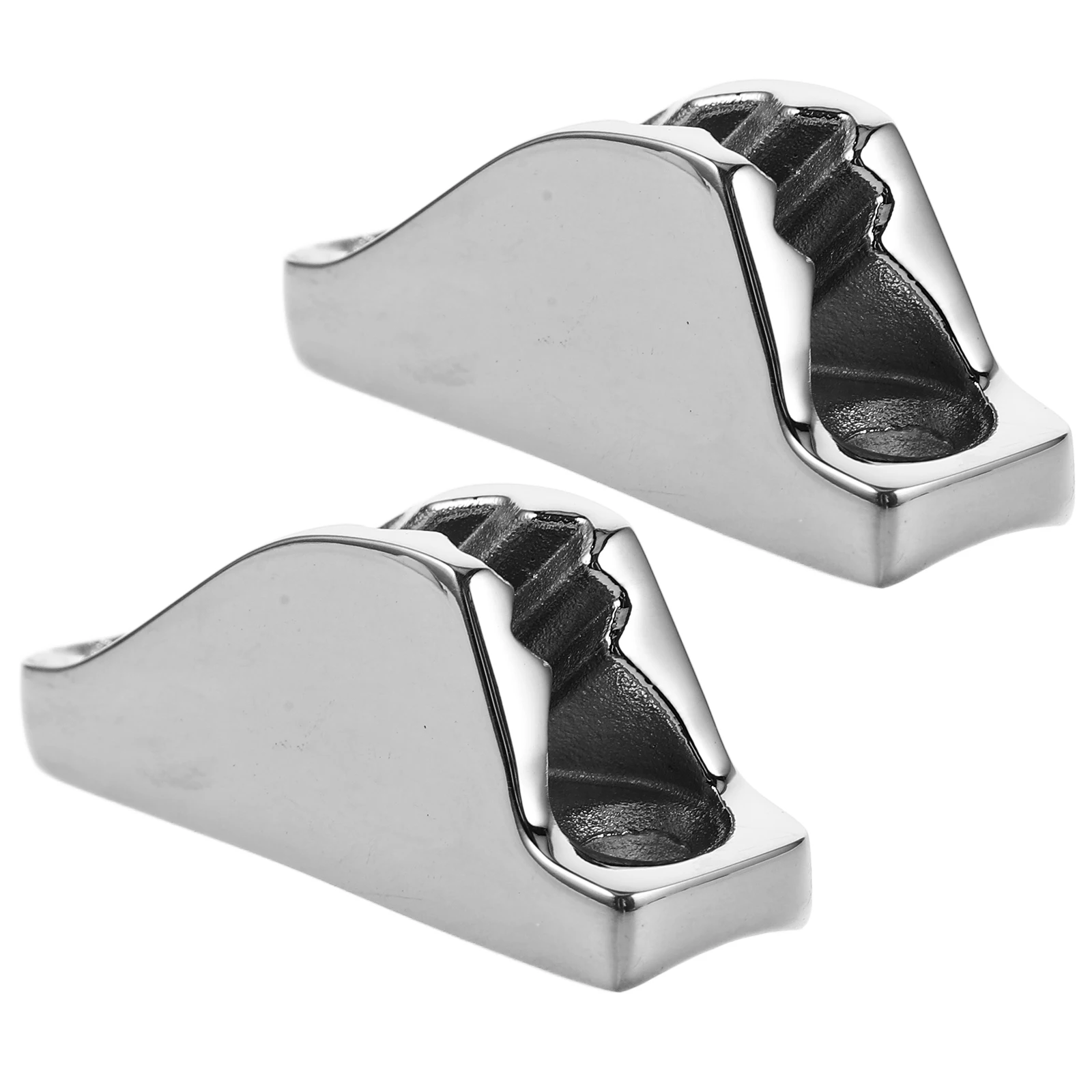 2pcs Stainless Steel Boat Rope Cleat Marine Sailing Cam Clam Cleat For Yacht Kayak Hardware Durable Replacement Efficient Line
2pcs Stainless Steel Boat Rope Cleat Marine Sailing Cam Clam Cleat For Yacht Kayak Hardware Durable Replacement Efficient Line