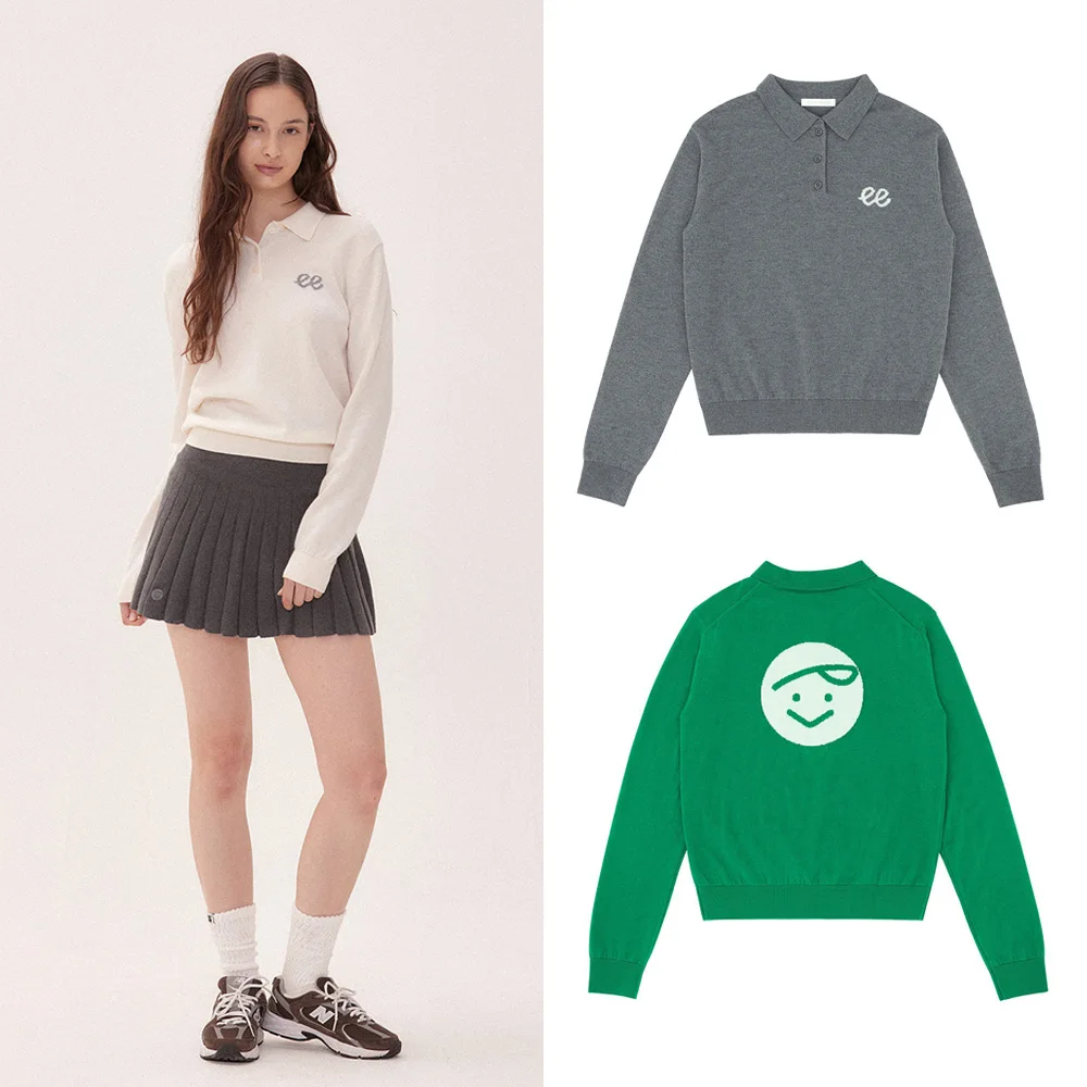 Classic versatile long-sleeve knit sweater Golf wear Highly elastic, comfortable, and form-fitting Luxurious
Classic versatile long-sleeve knit sweater Golf wear Highly elastic, comfortable, and form-fitting Luxurious