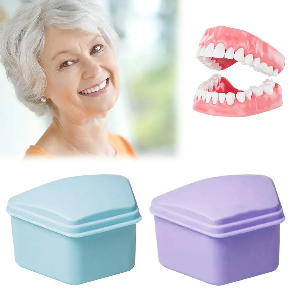 Пылезащитная коробка для вставных зубов, герметичная каппа, фиксатор, коробка для хранения зубных протезов, портативные чехлы для зубных протезов, контейнер для ванны, уход 
Пылезащитная коробка для вставных зубов, герметичная каппа, фиксатор, коробка для хранения зубных протезов, портативные чехлы для зубных протезов, контейнер для ванны, уход