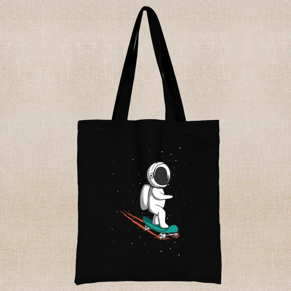 Space Skate Theme Canvas Tote Bag Eco-Friendly Shoulder Bag for Streetwear Fans Casual Use Grocery Shopping & Streetwear
Space Skate Theme Canvas Tote Bag Eco-Friendly Shoulder Bag for Streetwear Fans Casual Use Grocery Shopping & Streetwear