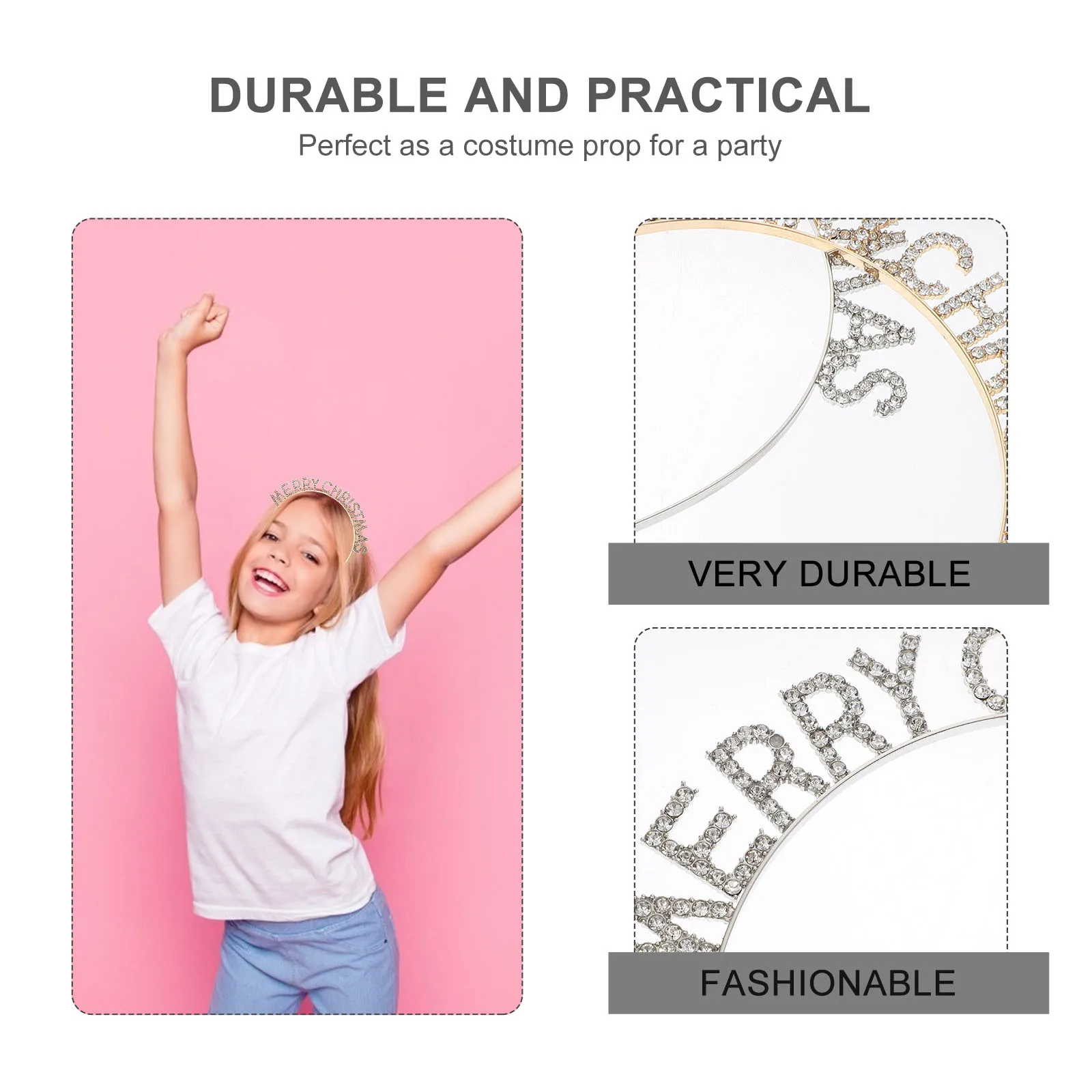 2PCS Attractive Letter Rhinestone Hairbands For MERRY CHRISTMAS Winter Festivities Accessories
2PCS Attractive Letter Rhinestone Hairbands For MERRY CHRISTMAS Winter Festivities Accessories