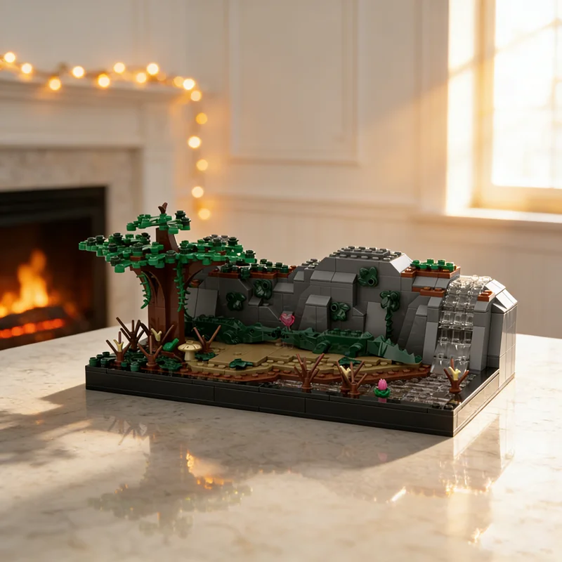 453pcs MOC Creator Swamp Dating Model Building Blocks Architecture Toys DIY Christmas Gift Idea Creative Education Brick
453pcs MOC Creator Swamp Dating Model Building Blocks Architecture Toys DIY Christmas Gift Idea Creative Education Brick