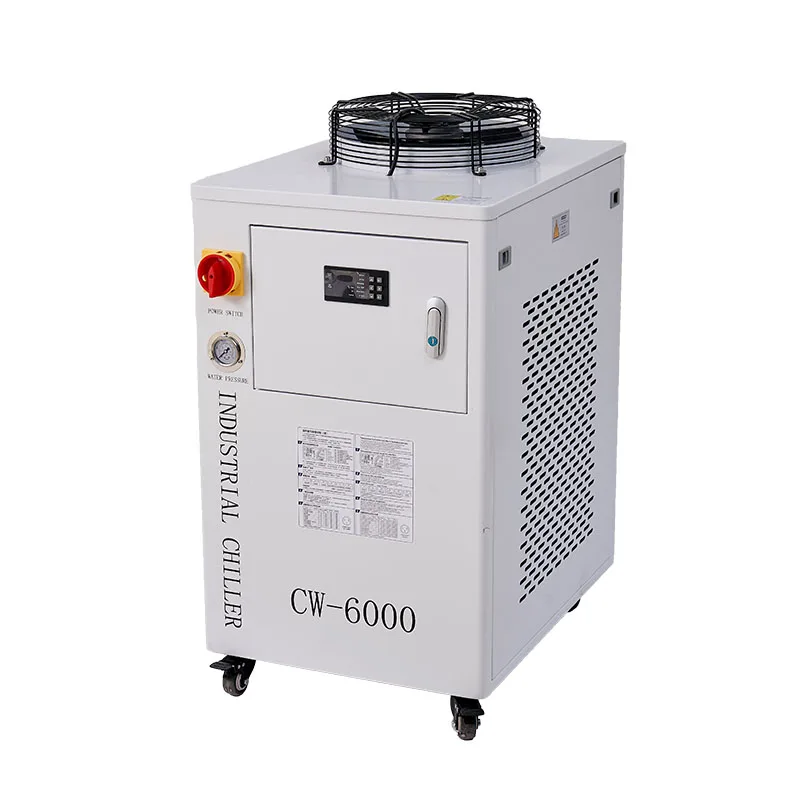 For Industrial Cooling System Cooler CW6000 Water Chiller For 60w-150w Co2 Laser Engraving Cutting Machine
For Industrial Cooling System Cooler CW6000 Water Chiller For 60w-150w Co2 Laser Engraving Cutting Machine