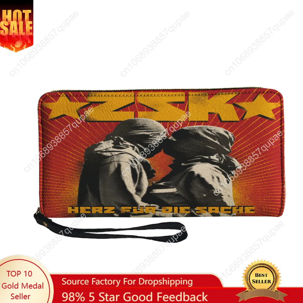 ZSK German Berlin Skateboard Punk Band Custom Wallet Purse Mens Women Zipper Long Wallets Double Print Portable Wallet Gift Bag
ZSK German Berlin Skateboard Punk Band Custom Wallet Purse Mens Women Zipper Long Wallets Double Print Portable Wallet Gift Bag