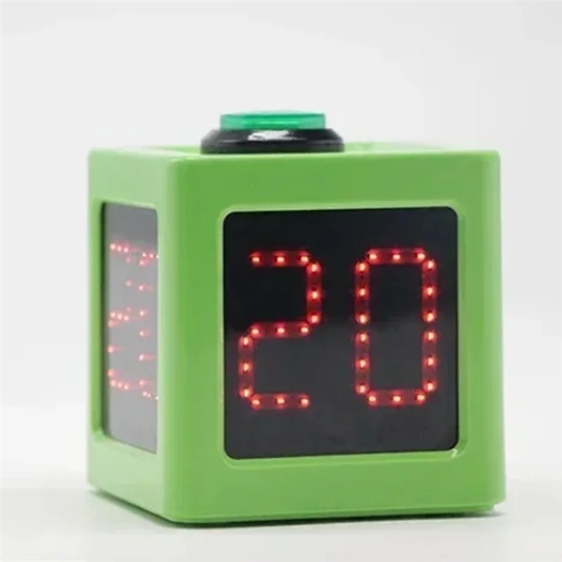 BAAR-Cube Timer 1.4In 4 Sided For Chess And Card Competition Countdown Timer Digital Shot Countdown Stopwatch WHITE
BAAR-Cube Timer 1.4In 4 Sided For Chess And Card Competition Countdown Timer Digital Shot Countdown Stopwatch WHITE