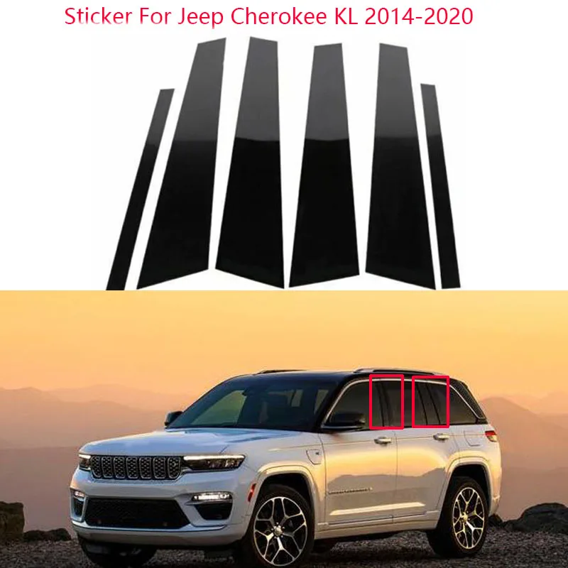 6PCS Car B C Pillar Central Column PC Window Trim Decoration Strip Sticker For Jeep Cherokee KL 2014-2020 Accessories
6PCS Car B C Pillar Central Column PC Window Trim Decoration Strip Sticker For Jeep Cherokee KL 2014-2020 Accessories