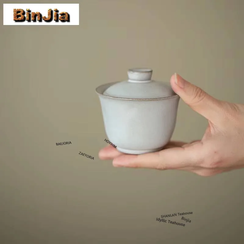 120ml Wabi Sabi Style Hammer Patterned Gaiwan Ancient Tea Tureen Tea Bowl With Lid Kit Tea Making Cover Bowl Tea Services Gift
120ml Wabi Sabi Style Hammer Patterned Gaiwan Ancient Tea Tureen Tea Bowl With Lid Kit Tea Making Cover Bowl Tea Services Gift
