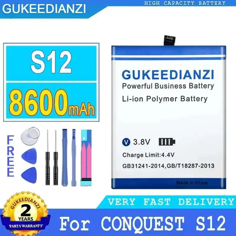Аккумулятор мобильного телефона для Conquest S12, 8600 мАч, долговечный, долговечный
Аккумулятор мобильного телефона для Conquest S12, 8600 мАч, долговечный, долговечный