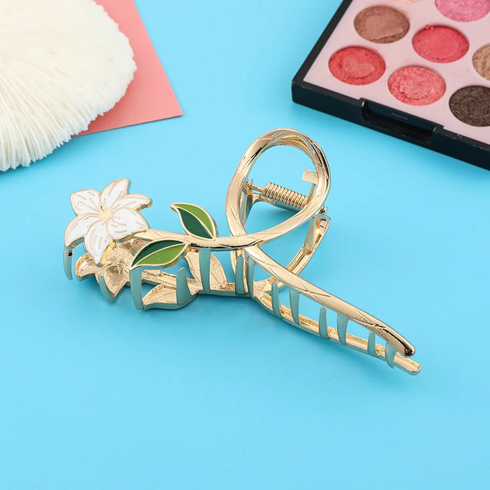 2Pcs Chic Lily Flower Hair Clips Alloy Flower Claw Clips For Women Decorative Hair Accessories
2Pcs Chic Lily Flower Hair Clips Alloy Flower Claw Clips For Women Decorative Hair Accessories