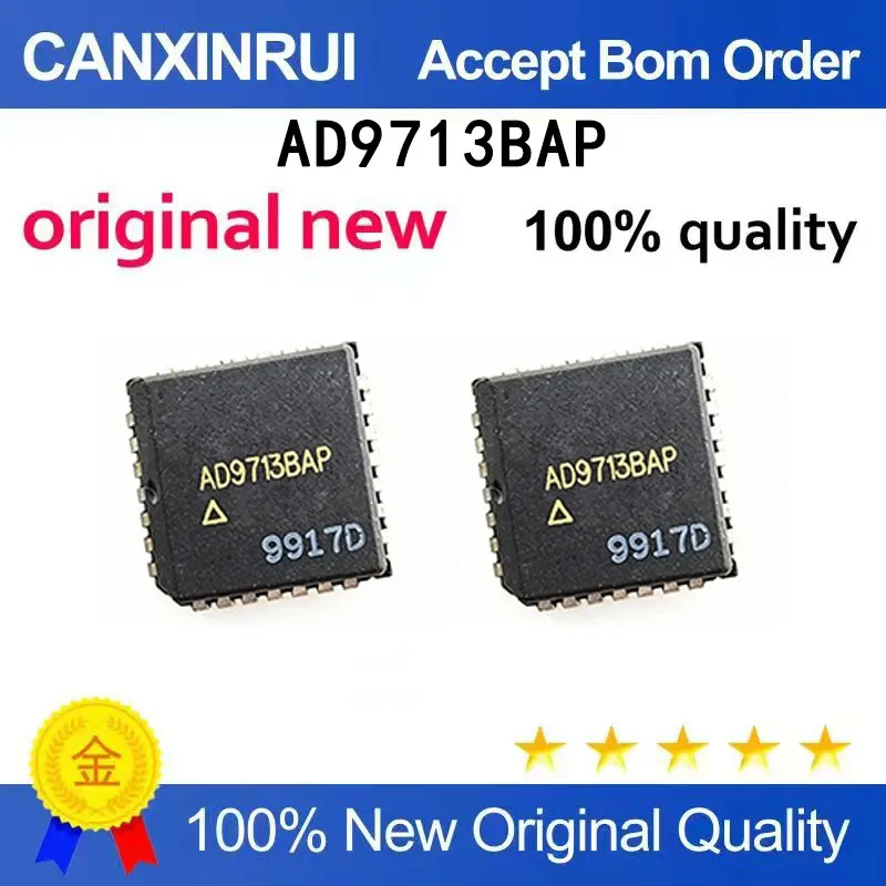 (5-100 PCS) Brand new original AD9713BAP PLCC packaged converter chip IC in stock
(5-100 PCS) Brand new original AD9713BAP PLCC packaged converter chip IC in stock