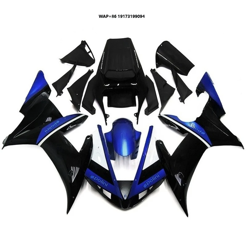 Blue Black Fairing Fit for 2002 2003 YZF R1 Mold ABS Plastics
Blue Black Fairing Fit for 2002 2003 YZF R1 Mold ABS Plastics