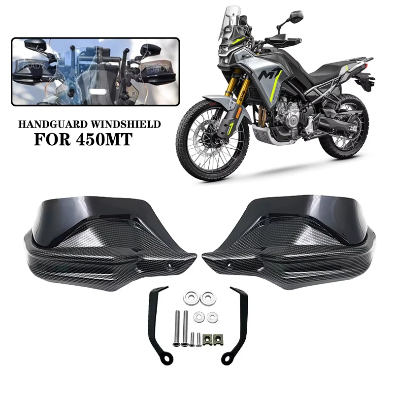 For CFMOTO 450MT MT450 450 MT 2024 2025 Motorcycle Handguards Shield Guards Windshield Hand Wind Protection
For CFMOTO 450MT MT450 450 MT 2024 2025 Motorcycle Handguards Shield Guards Windshield Hand Wind Protection